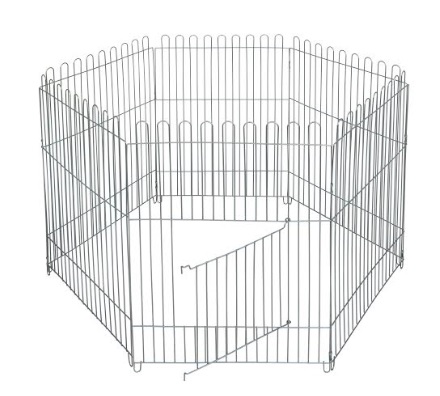 Доглэнд Вольер оцинкованный для собак и кошек, размер секции 65*95 см, в ассортименте, Dog Land