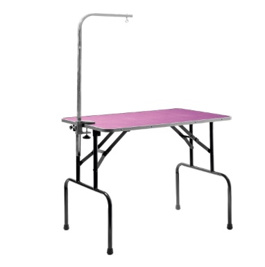ЗооУан Грумерский стол фиолетовый складной с кронштейном, в ассортименте, ZooOne