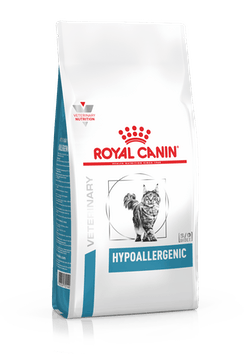 Корм Роял Канин VET Hypoallergenic feline DR25 для кошек при пищевой аллергии/непереносимости, в ассортименте, Royal Canin