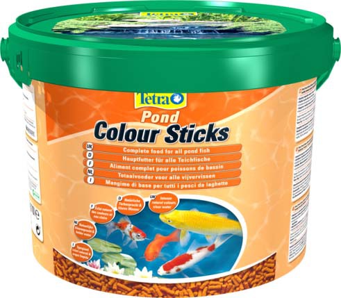 Тетра Корм Pond Color Sticks для яркой окраски всех прудовых рыб, палочки, в ассортименте, Tetra