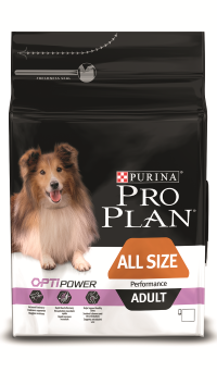 Корм Про План Adult Performance All Size с комплексом OPTIPOWER для активных и рабочих собак всех пород, Курица, 14 кг, Pro Plan