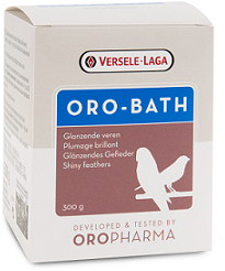 Верселе Лага Специальная соль для ванн для ухода за оперением и кожей всех видов птиц Oropharma Oro-Ваth, 300 г, Versele-Laga