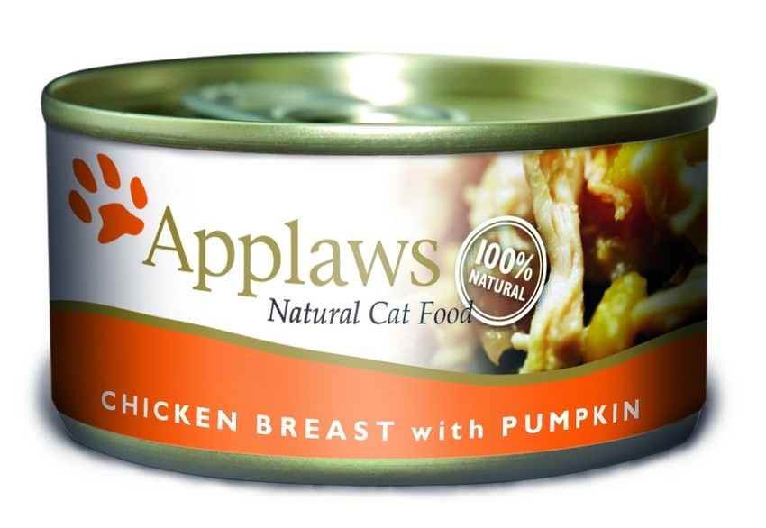 Эплауз Консервы для кошек Cat Chicken Breast and Pumpkin, с куриной грудкой и тыквой, в ассортименте, Applaws 