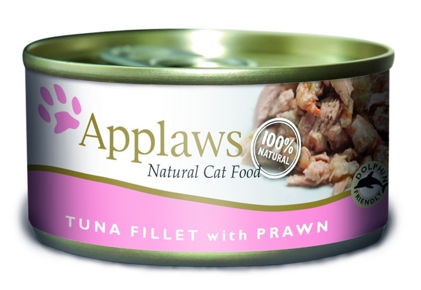 Эплауз Консервы для кошек Cat Tuna Fillet and Prawn, филе тунца и креветки, в ассортименте, Applaws