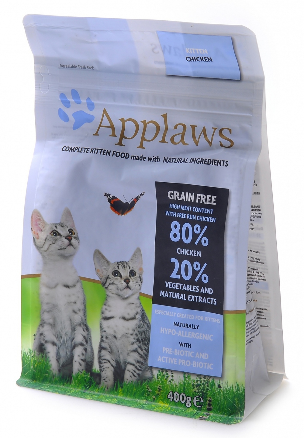 Эплауз Корм беззерновой для котят Dry Cat Kitten, Курица/овощи, в ассортименте, Applaws
