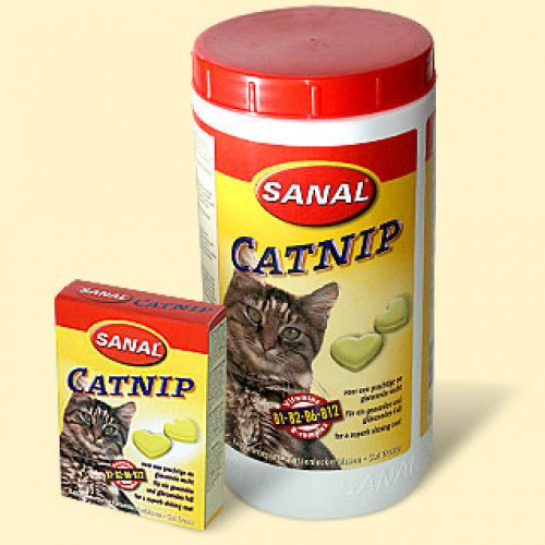 Санал Cредство Сatnip с кошачьей мятой для кошек и котят, в ассортименте, Sanal