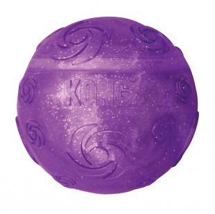 Конг Игрушка для собак Squezz Crackle хрустящий мячик, 7 см, Kong