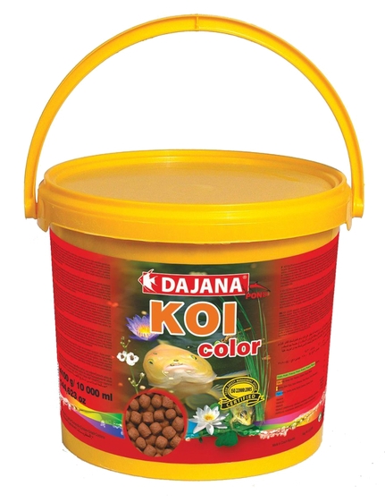 Даяна Корм Koi Color для прудовых рыб, 5 л, ведро, Dajana