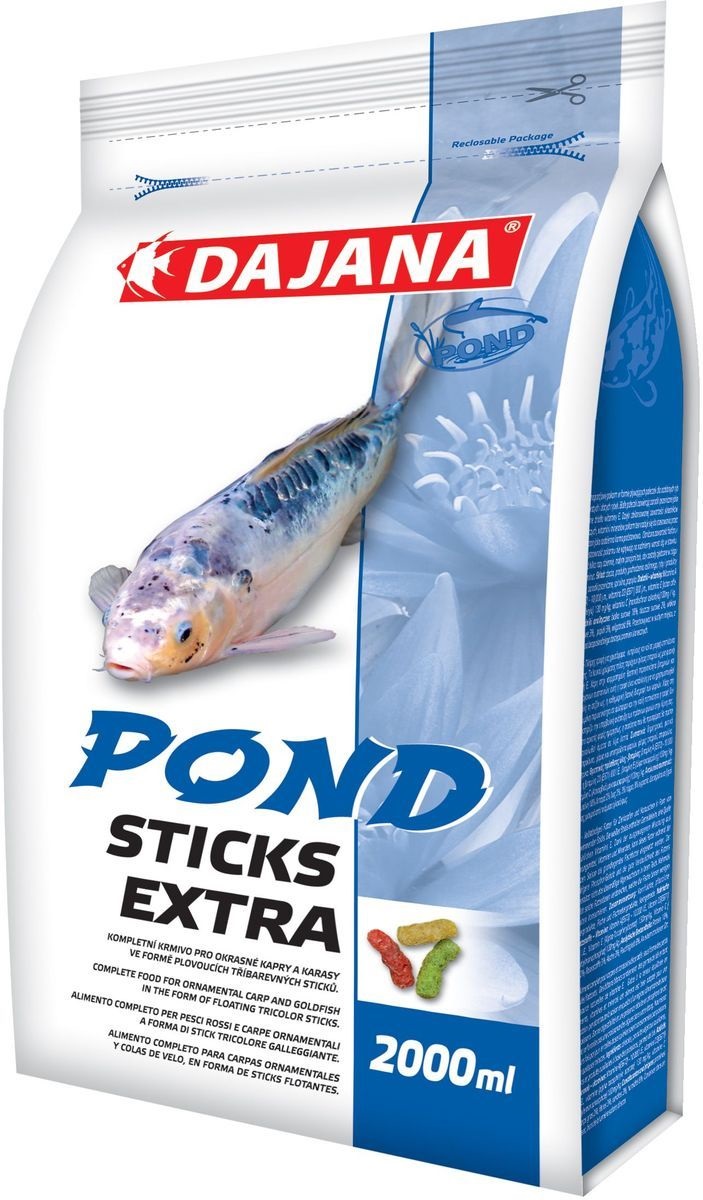 Даяна Корм Pond Sticks Extra для прудовых рыб, палочки, в ассортименте, Dajana