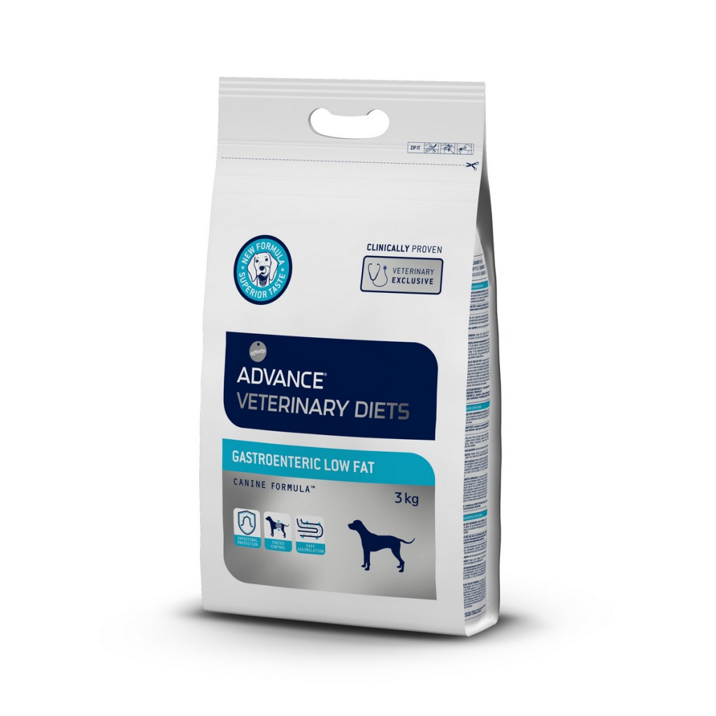Эдванс Корм сухой GastroЕnteric для собак при патологии ЖКТ с ограниченным содержанием жиров, в ассортименте, Advance