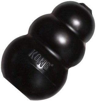 Конг Игрушка Extreme Kong черная для собак, в ассортименте, Kong