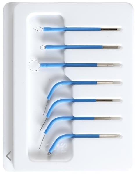 Круз Набор ножей для электрохирургического инструмента, 7 штук, Kruuse