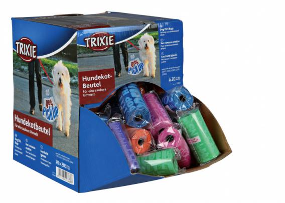 Трикси Пакеты для уборки за собаками, 3 л, для всех диспенсеров, в ассортименте, Trixie