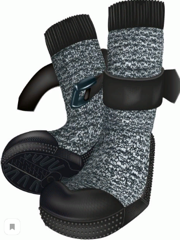Трикси Ботинки-носки защитные высокие Walker для собак, в ассортименте, 2 шт/уп, Trixie
