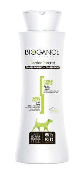 Биоганс Натуральный BIO-шампунь для жесткой шерсти Biogance Terrier Secret для собак и кошек, 250 мл, Biogance