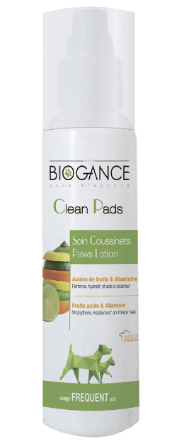 Биоганс Натуральный BIO-лосьон для лап Biogance Clean Pad, для собак и кошек, 100 мл, Biogance