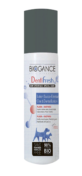 Биоганс BIO-спрей Biogance Dental Fresh для свежести дыхания/гигиена полости рта, для кошек и собак, 100 мл, Biogance