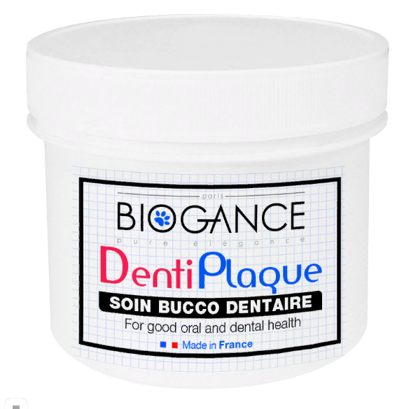 Биоганс Натуральное био-средство для здоровья полости рта Biogance Dentiplaque Oral Care, для кошек и собак, 100 г, Biogance