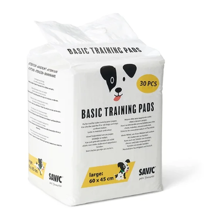 Савик Впитывающие подстилки-пеленки Puppy Basic Training Pads, в ассортименте, 30 шт, Savic