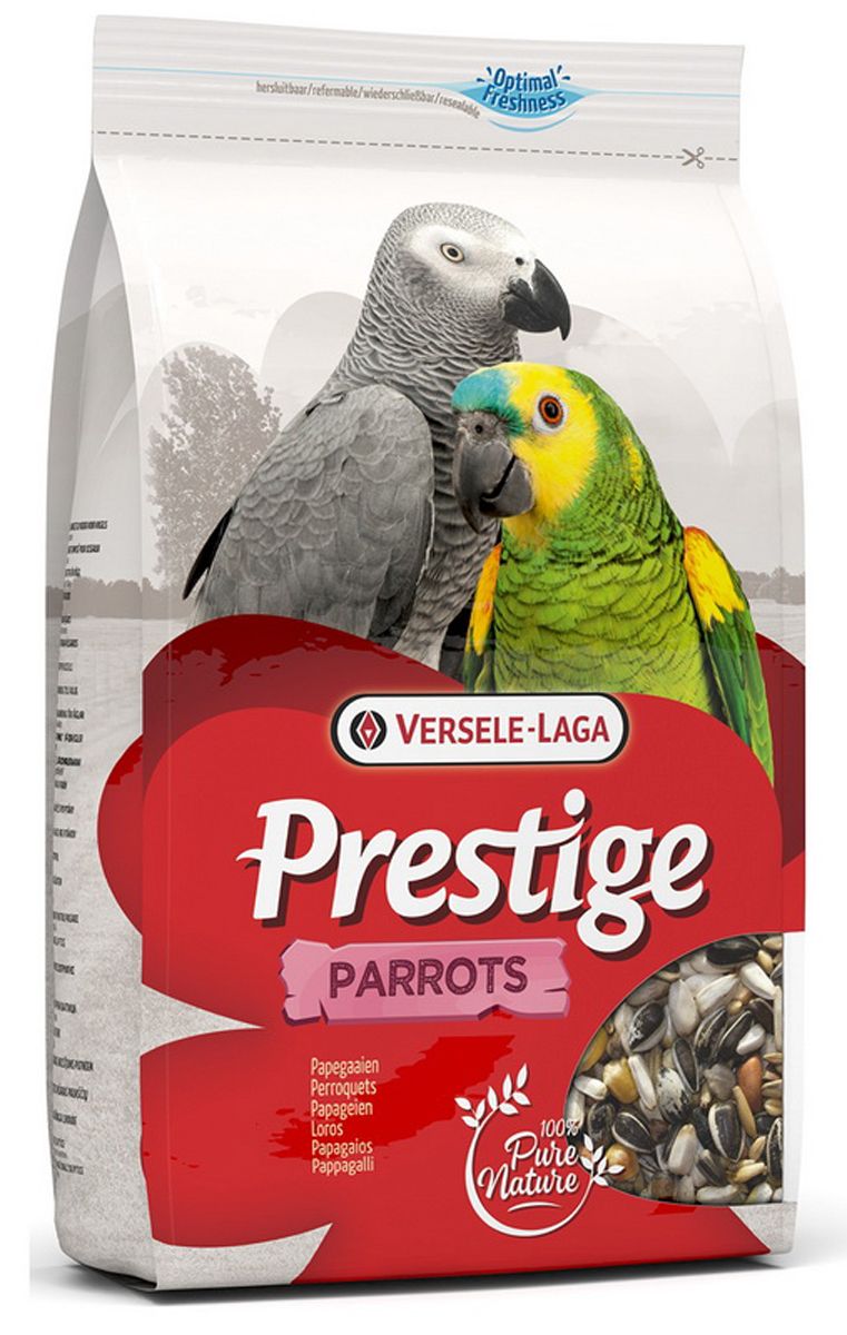 Верселе Лага Корм Prestige Parrots для крупных попугаев, в ассортименте, Versele-Laga
