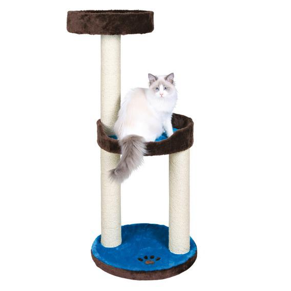 Трикси Домик для кошки "Lugo", диаметр 45 см, высота 103 см, плюш, Trixie