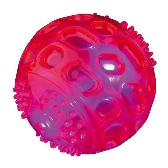 Трикси Мяч светящийся, силикон, диаметр 5,5 и 6,5 см, цвета в ассортименте, Trixie