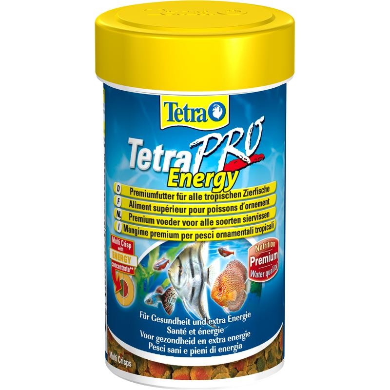 Тетра Корм TetraPro Energy энергетический корм для всех видов рыб, чипсы, 5 весовок, Tetra