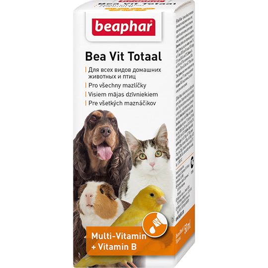Беафар Кормовая добавка Bea Vit Totaal для всех домашних животных и птиц, 50 мл, Beaphar