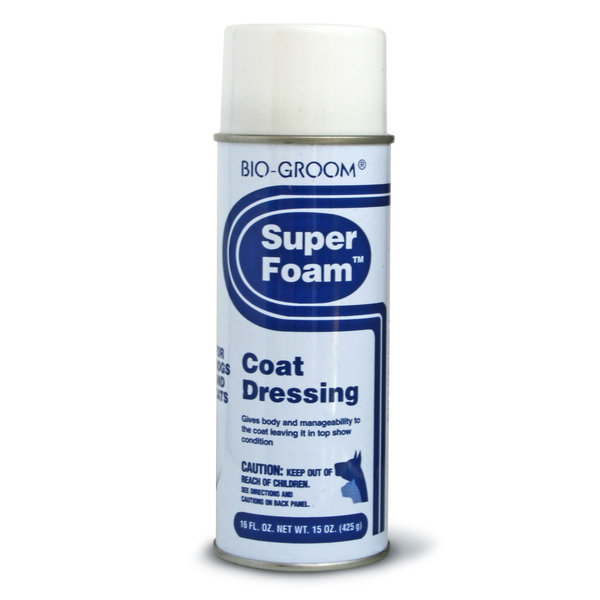 Био Грум Пенка Super Foam выставочная для укладки шерсти, 425 г, Bio-Groom