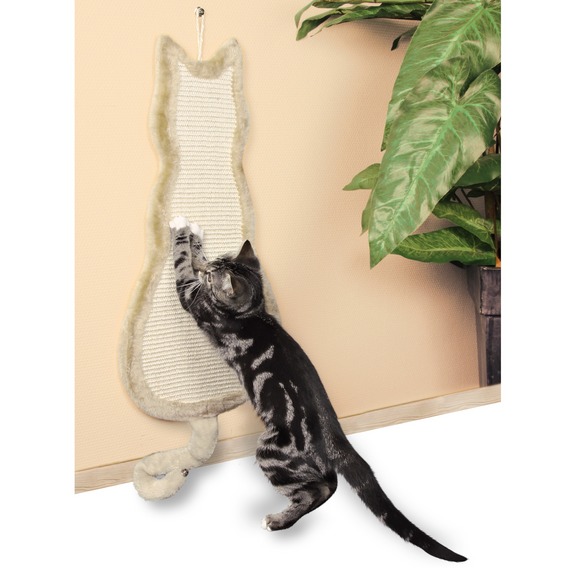 Трикси Когтеточка настенная "Кошка с хвостом", 35*69 см, Trixie 