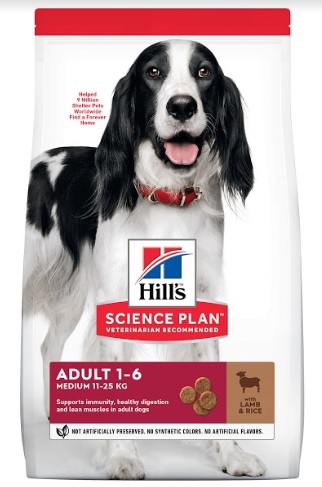 Корм Хиллс Science Plan Adult Advanced Fitness Lamb/Rice для взрослых собак средних пород, Ягненок/Рис, в ассортименте, Hills