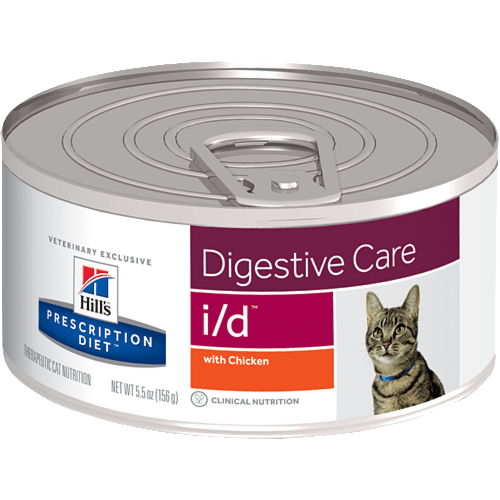 Консервы Хиллс Prescription Diet i/d Digestive Care для кошек с расстройствами пищеварения, 156 г, Hills