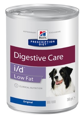 Консервы Хиллс Prescription Diet i/d Low Fat для собак с расстройствами пищеварения с низким содержанием жира, 360 г, Hills