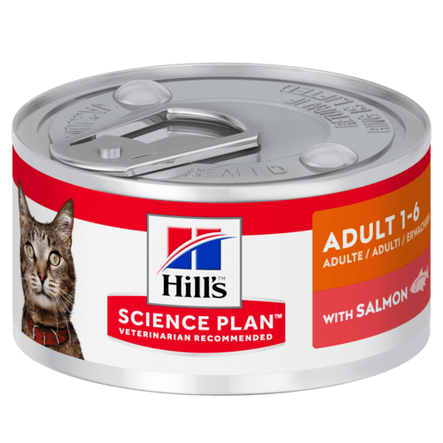 Консервы Хиллс Science Plan Optimal Care в виде паштета для кошек от 1 до 6 лет, в ассортименте, 12*85 г, Hills