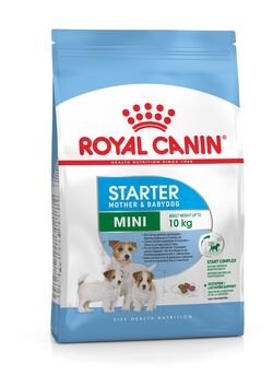 Корм Роял Канин MINI Starter Mother/Babydog для щенков мелких пород, с рождения и до 2 месяцев, в ассортименте, Royal Canin