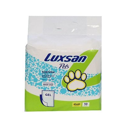 Люксан Пеленки гелевые впитывающие Pets Gel для домашних животных, в ассортименте, Luxsan