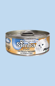 Консервы Симба для взрослых кошек, 85 г, паштет в ассортименте, Monge