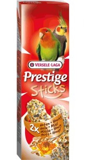 Верселе Лага Крекер (палочка на деревянном стержне) Prestige для средних попугаев, в ассортименте, 2*70 г, Versele-Laga